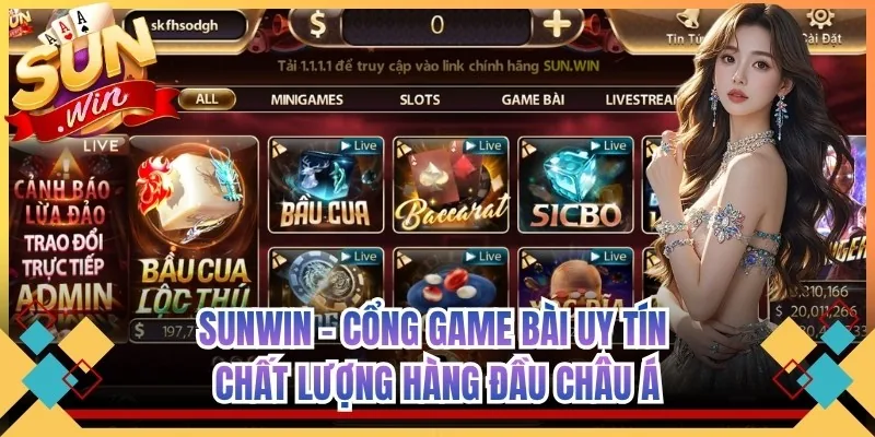 Sunwin - Cổng game bài uy tín chất lượng hàng đầu Châu Á